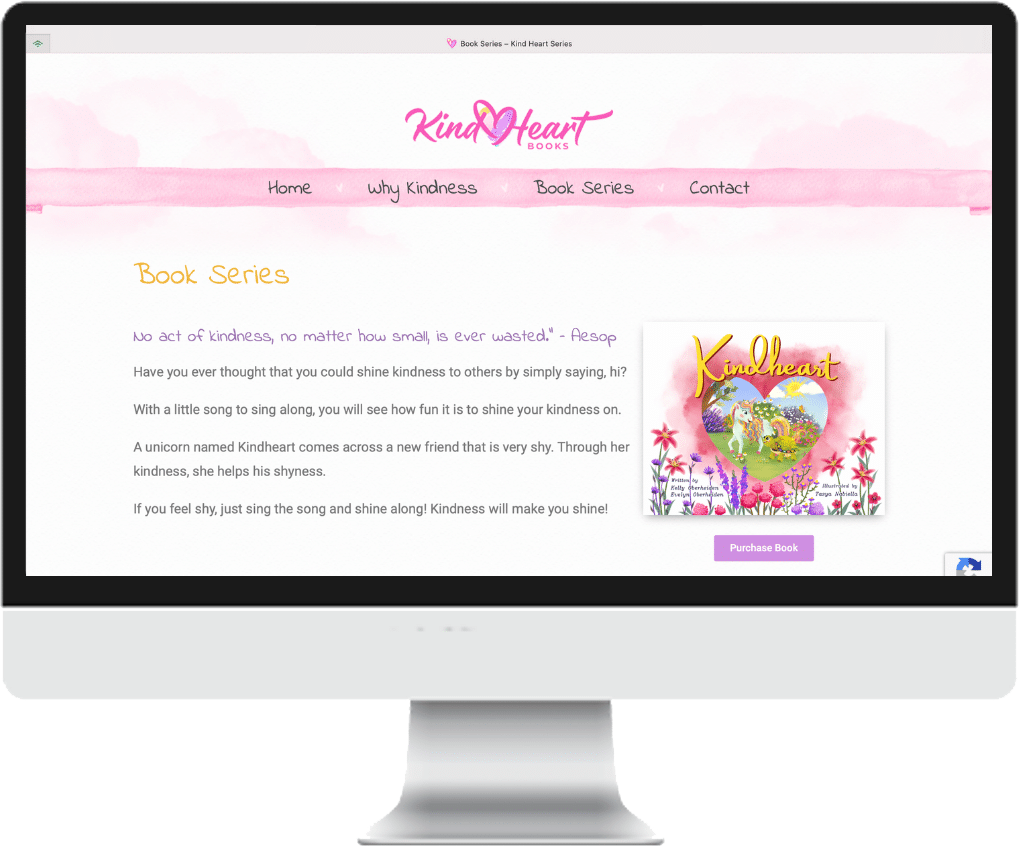 Kindheart Book Series Website